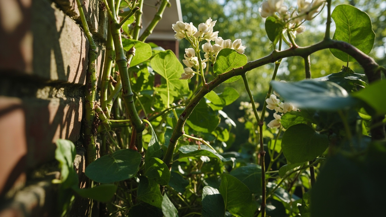 When Japanese Knotweed typically flowers in the UK and what to do if you find any